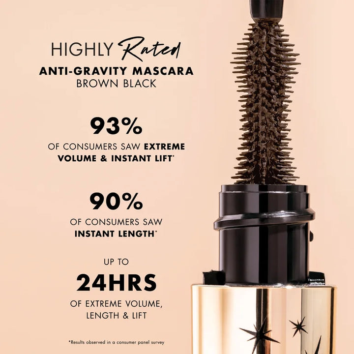 Milani Highly Rated Anti-Gravity Mascara, 110 Brown Black