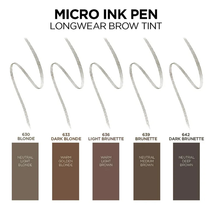 Loreal Paris Micro Ink Pen by Brow Stylist - 639 Brunette