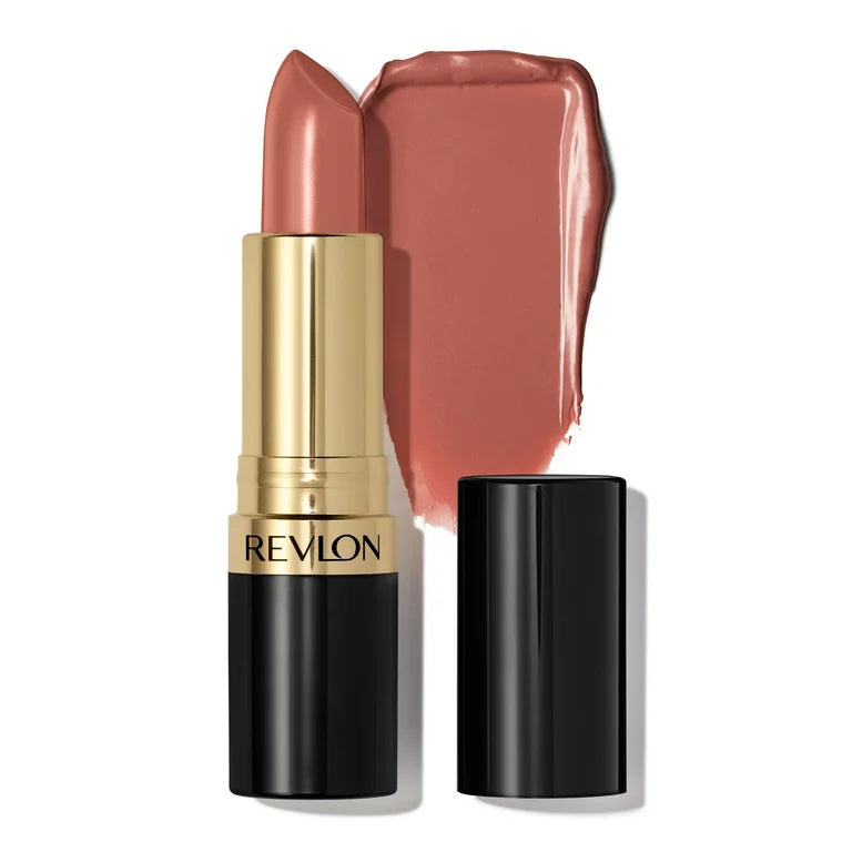 Revlon Super Lustrous Creme Lipstick, Creamy Formula, 755 Bare It All