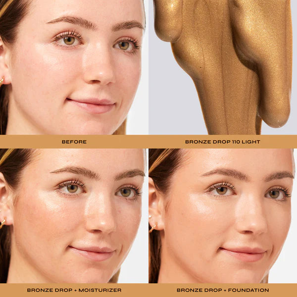 Milani Conceal + Perfect Sun Kissed Liquid Bronzing Drops, Light