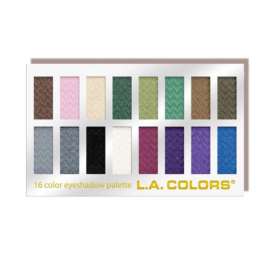 LA Colors 16 Color Eyeshadow Palette -Smokin