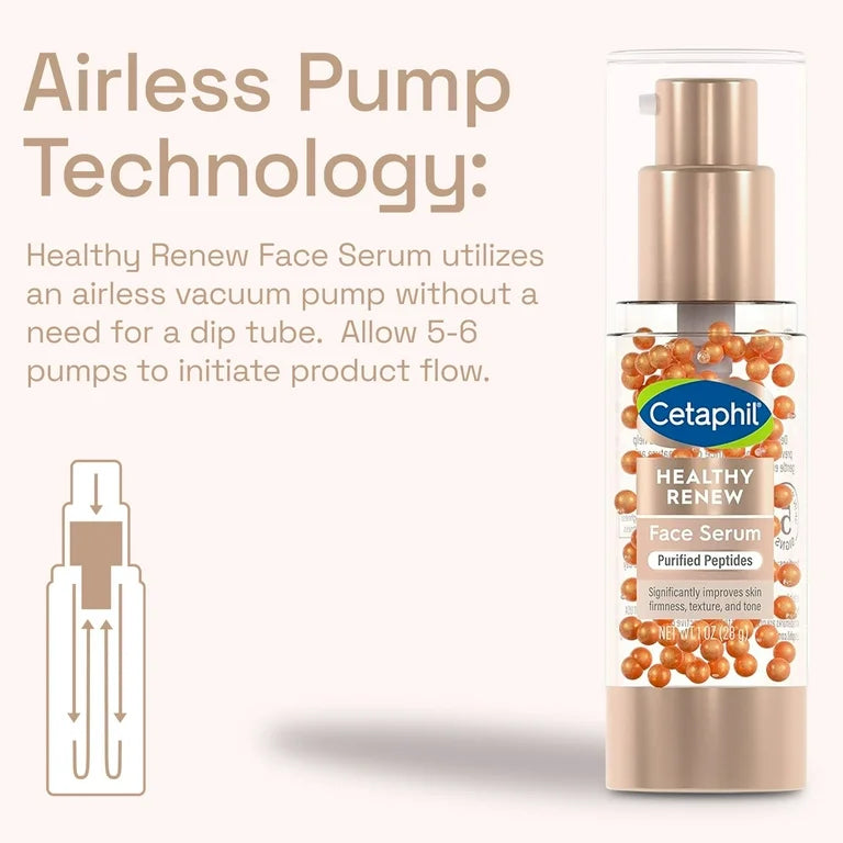 Cetaphil Healthy Renew Face Serum, Anti-Aging Hydrating Serum for Sensitive Skin