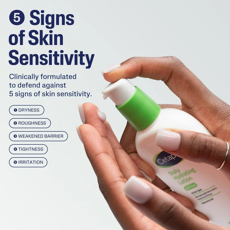 Cetaphil Daily Oil Free Hydrating Lotion with Hyaluronic Acid - 88ml