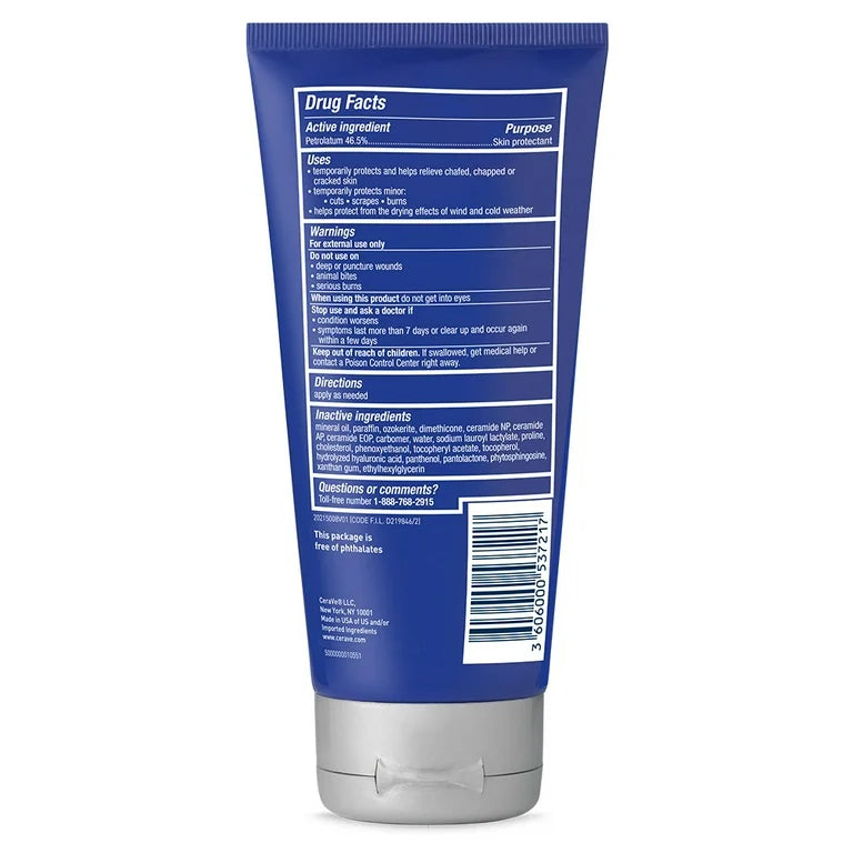 CeraVe Healing Ointment, Protects and Soothes Cracked Skin -85g