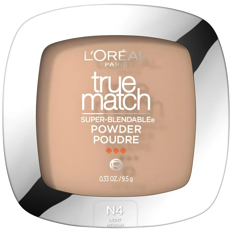 Loreal Paris True Match Super Blendable Oil Free Makeup Powder N4 Buff Beige
