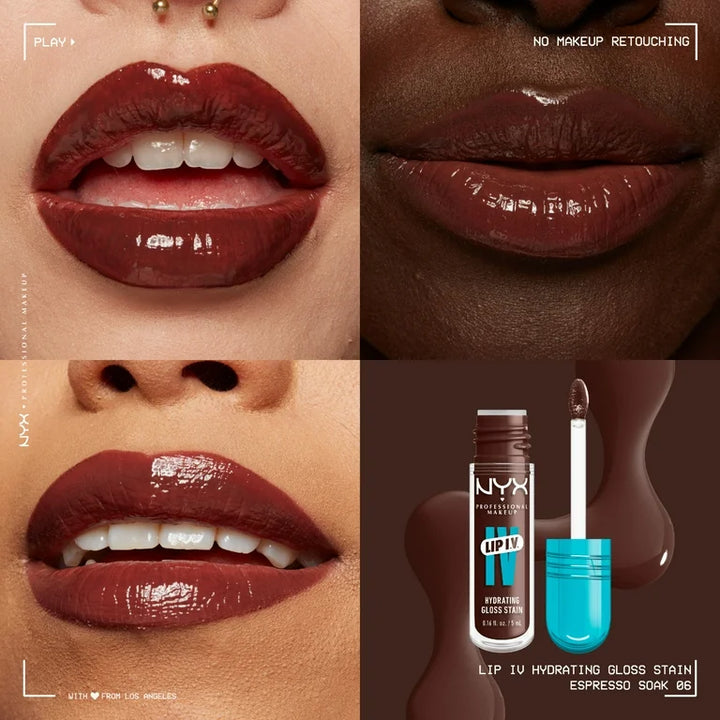 Nyx Cosmetics Lip IV Hydrating Gloss Stain