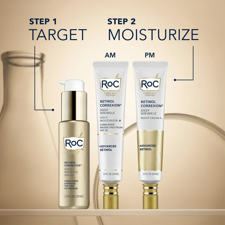 ROC Retinol Correxion Deep Wrinkle Moisturizer  SPF 30