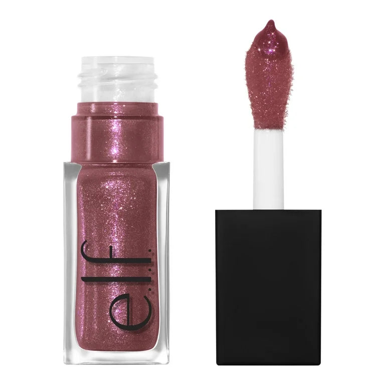 Elf Glow Reviver Lip Oil Glimmer- Divine Wine