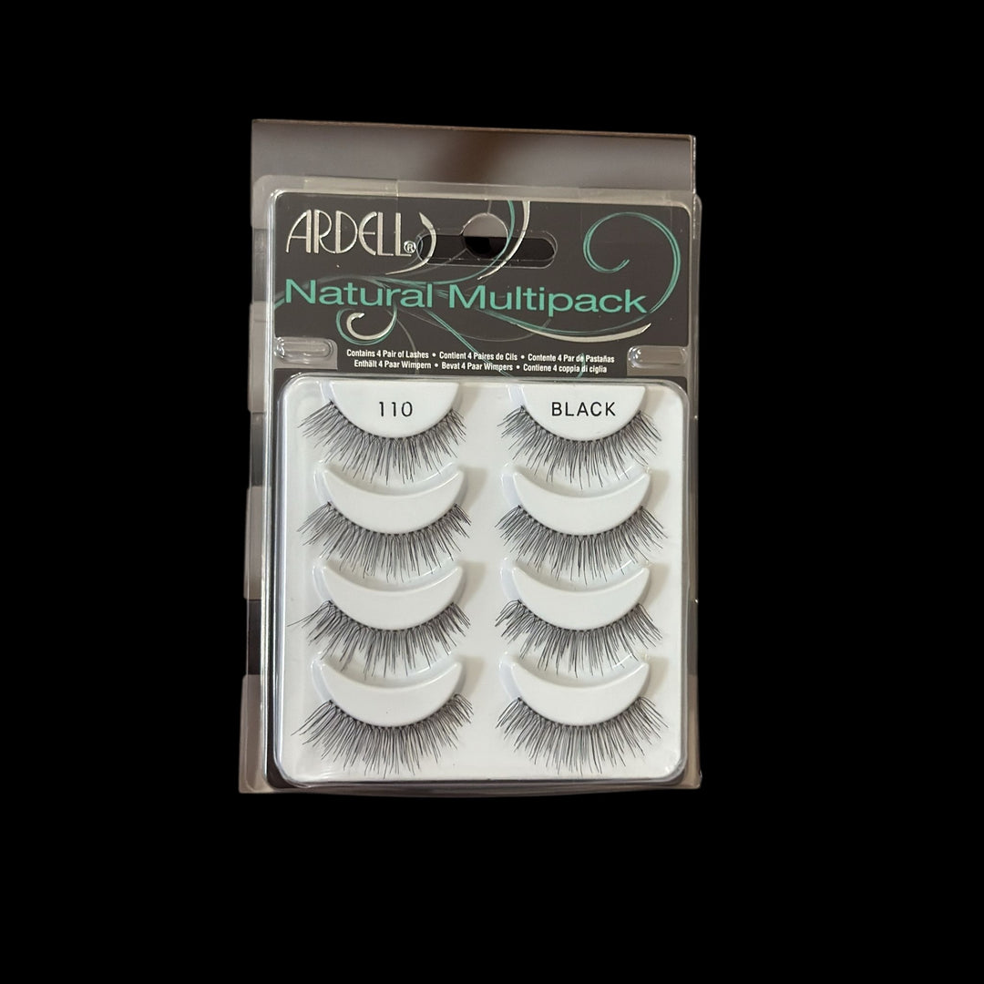Ardell Natural #110 Black False Eyelashes Multipack