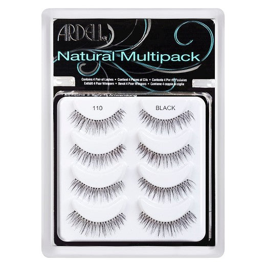 Ardell Natural #110 Black False Eyelashes Multipack