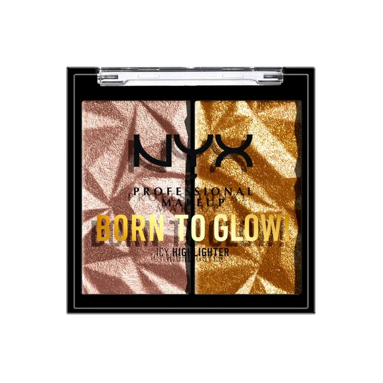 NYX Born To Glow Icy Highlighter Duo 05 Rock Candy
