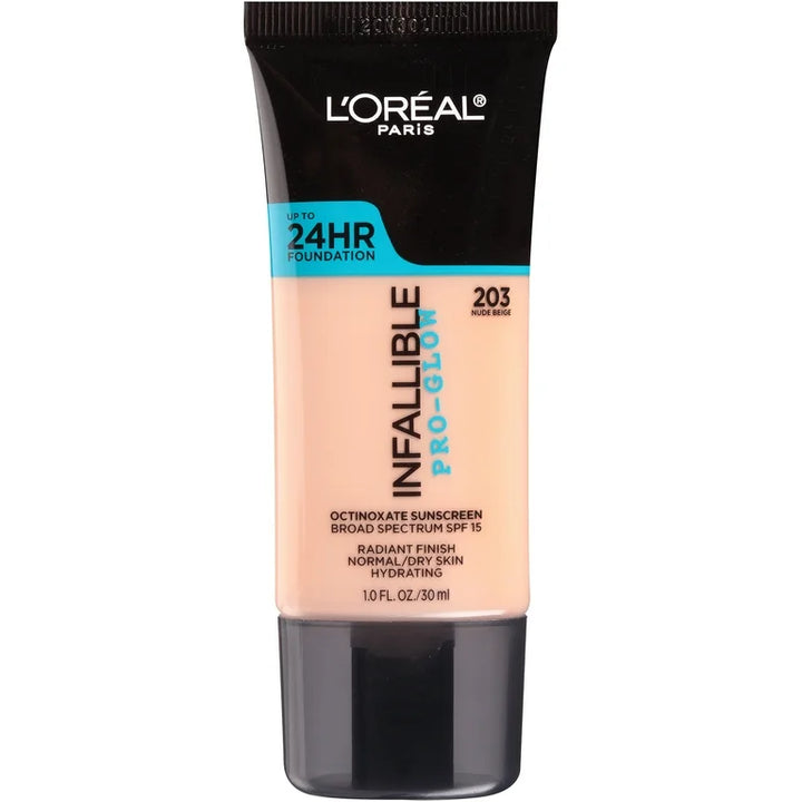 Loreal Paris Infallible Pro-Glow Liquid Foundation