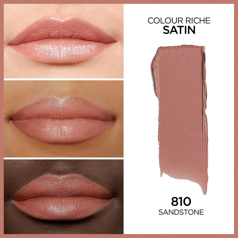 Loreal Paris Colour Riche Satin Lipstick 810 Sandstone