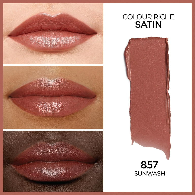 Loreal Paris Colour Riche Satin Lipstick 857 Sunwash