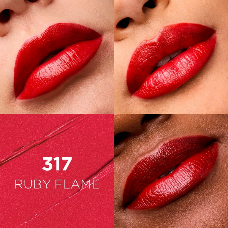 Loreal Paris Colour Riche Satin Lipstick 317 Ruby Flame