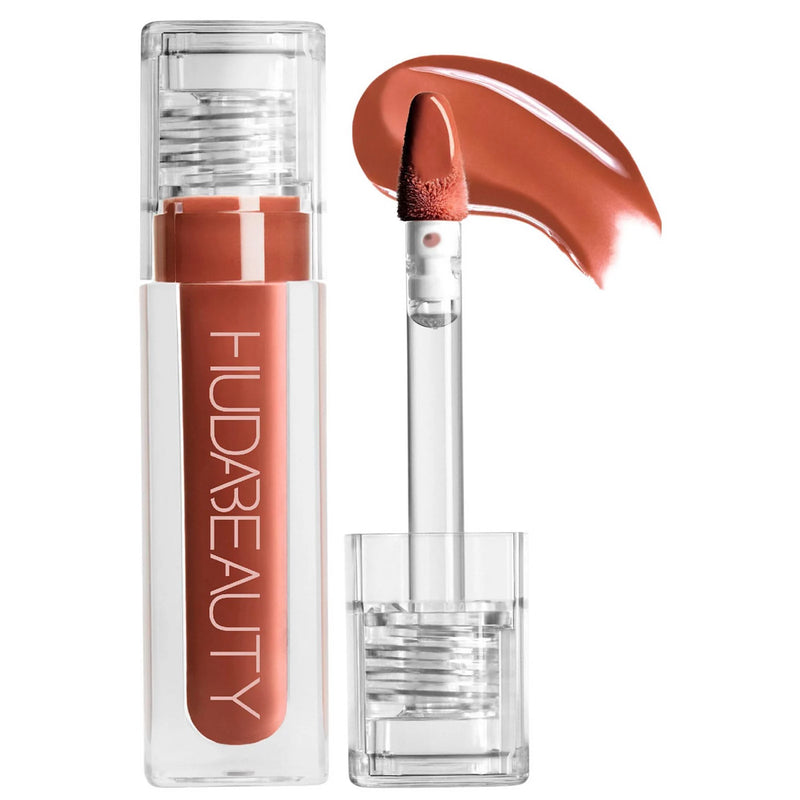 Huda FAUX FILLER Extra Shine Lip Gloss Foxy