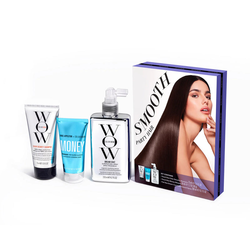 Color Wow Smooth party hair kit