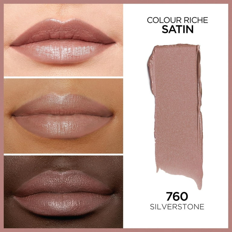 Loreal Paris Colour Riche Satin Lipstick 760 Silverstone