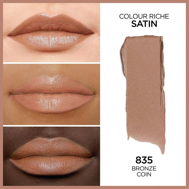 Loreal Paris Colour Riche Satin Lipstick 835 Bronze Coin