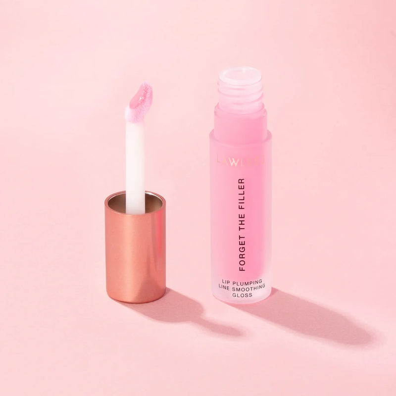 Lawless Forget The Filler Lip Plumping Line Smoothing Gloss - Daisy Pink