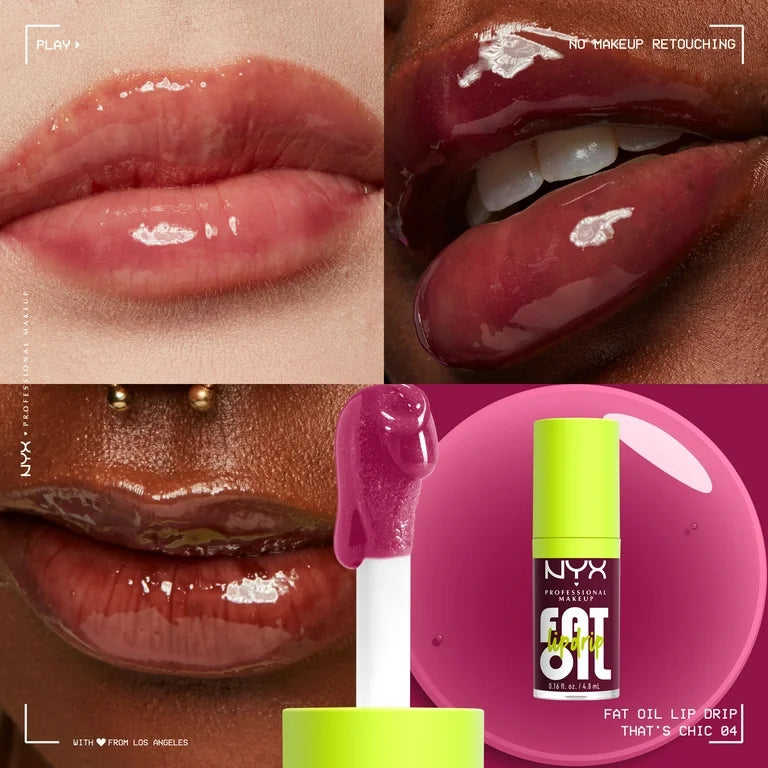 Nyx Fat Oil Lip Drip Vegan Lip Oil  That&