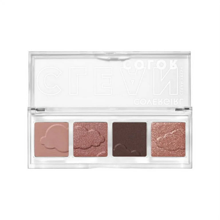 Cover Girl Clean Fresh Clean Color Eyeshadow, 232 Cool Berry, 0.14 oz