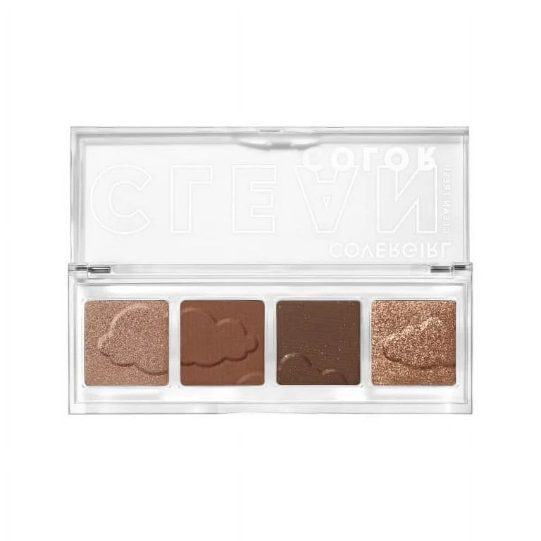 Cover Girl Clean Fresh Clean Color Eyeshadow, 262 Golden Toffee, 0.14 oz