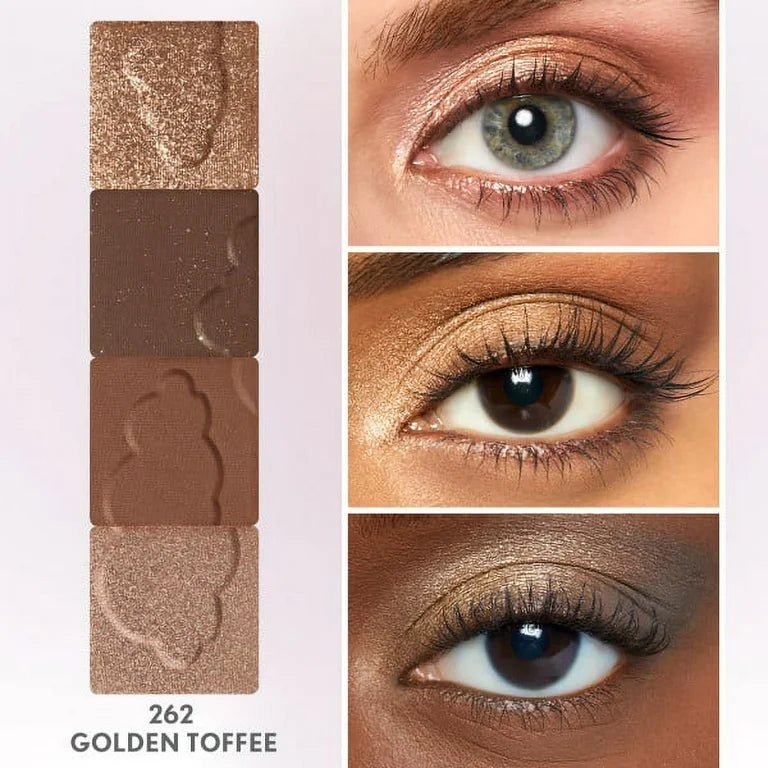 Cover Girl Clean Fresh Clean Color Eyeshadow, 262 Golden Toffee, 0.14 oz