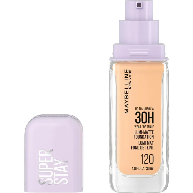 Maybelline Super Stay Up to 30HR Wear Lumi-Matte Longwear Foundation 120