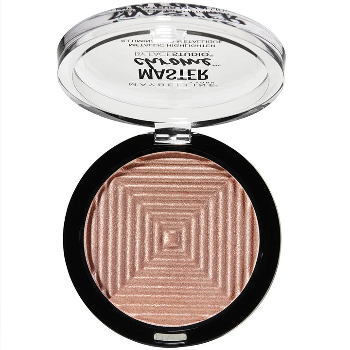Maybelline Face studio Master Chrome Metallic Highlighter Makeup, Molten Rose Gold, 050