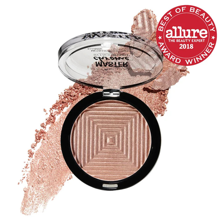 Maybelline Face studio Master Chrome Metallic Highlighter Makeup, Molten Rose Gold, 050
