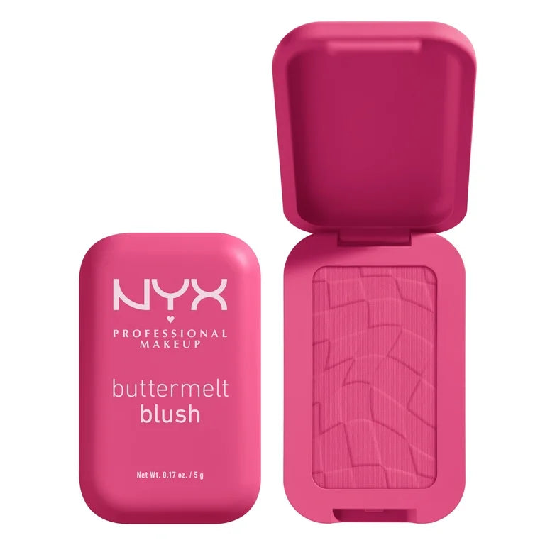 Nyx Buttermelt Pressed Powder Blush Butta With Time 5g