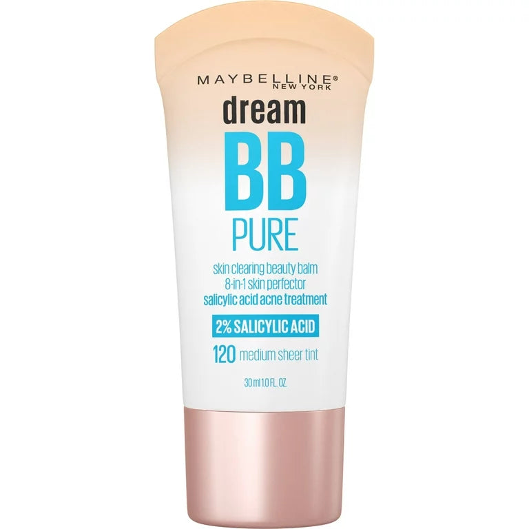 Maybelline Dream Pure 8 in 1 Skin Perfector BB Cream, Medium 120