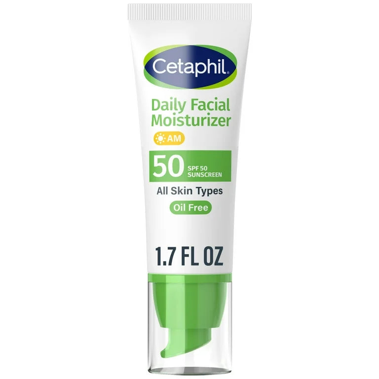 Cetaphil  Daily Oil Free Facial Moisturizer with SPF 50  Exp 10 -26