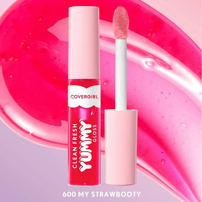 Cover Girl Clean Fresh Yummy Gloss My Main Squeeze 600 My Strawbooty