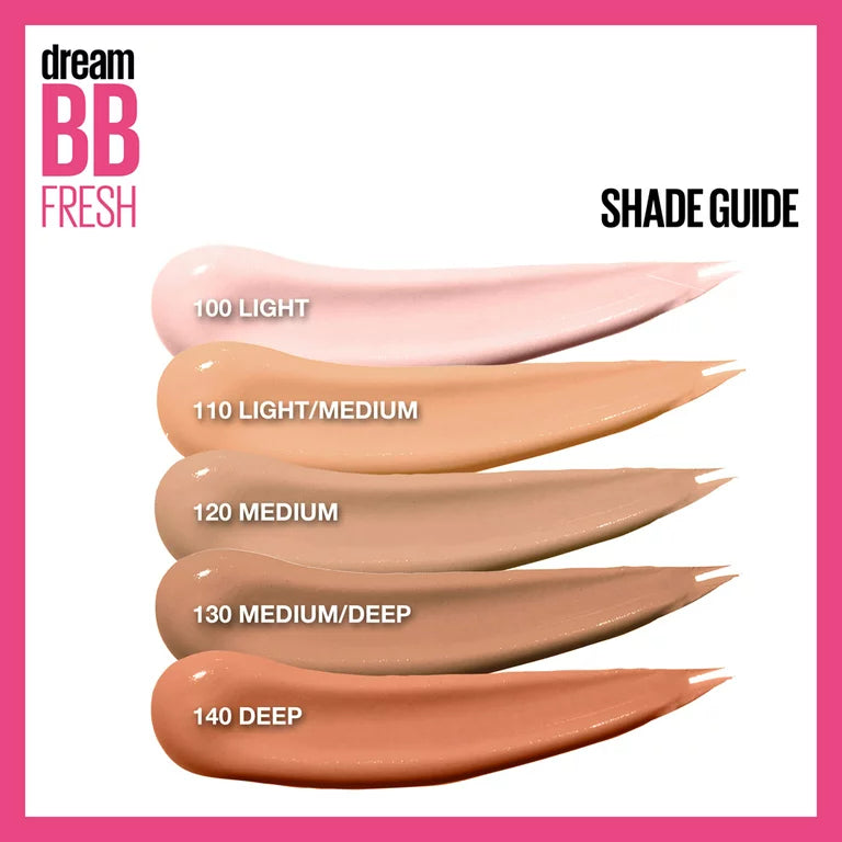 Maybelline Dream Fresh 8 in 1 Skin Perfector BB Cream, Light Sheer Tint