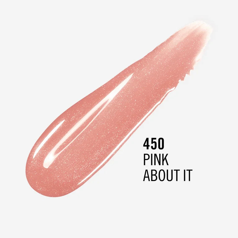 Rimmel Stay Glossy Lip Gloss 450 Pink About It