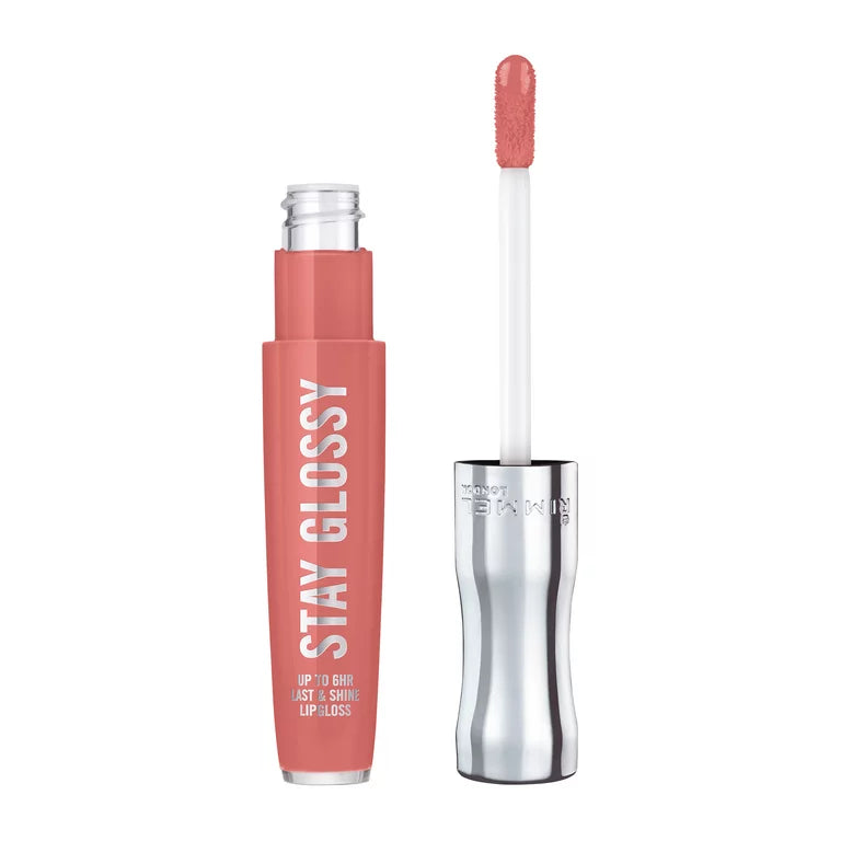 Rimmel Stay Glossy Lip Gloss,470 Perfect Peony