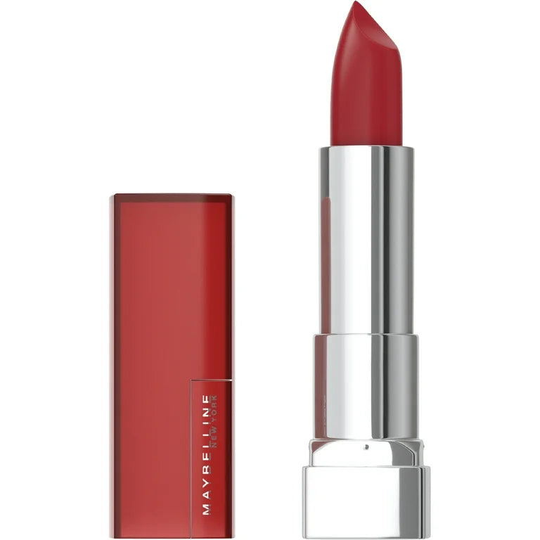 Maybelline Color Sensational The Mattes Matte Finish Lipstick Makeup 695 Divine Wine