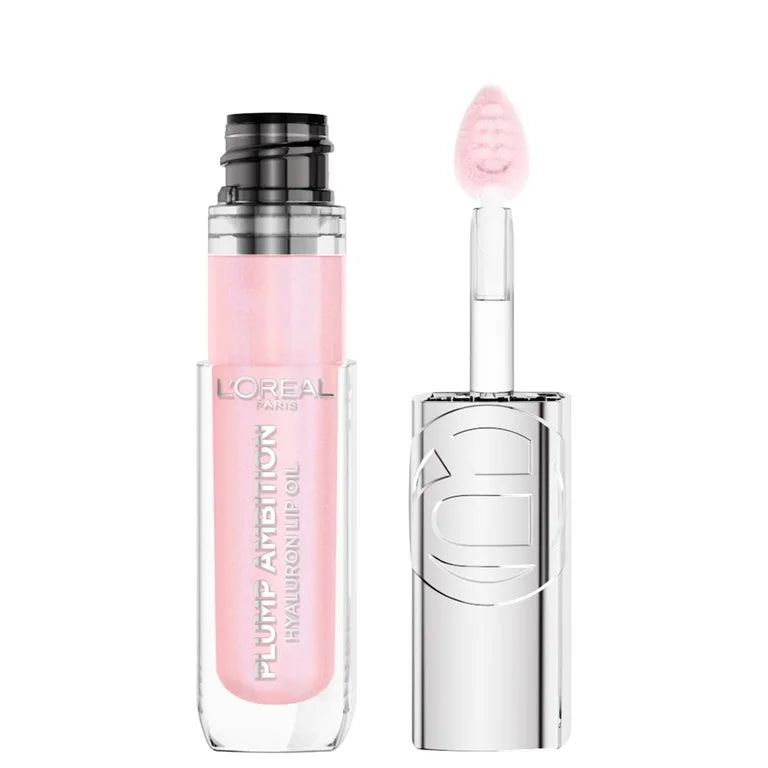 Loreal Plump Ambition Hyaluron Lip Oil Cristal Clear 101