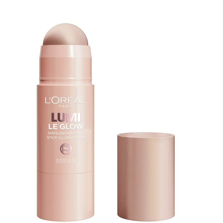 Loreal Paris Lumi Le Glass Highlighter Stick 640 Glowy Sparkling Rose