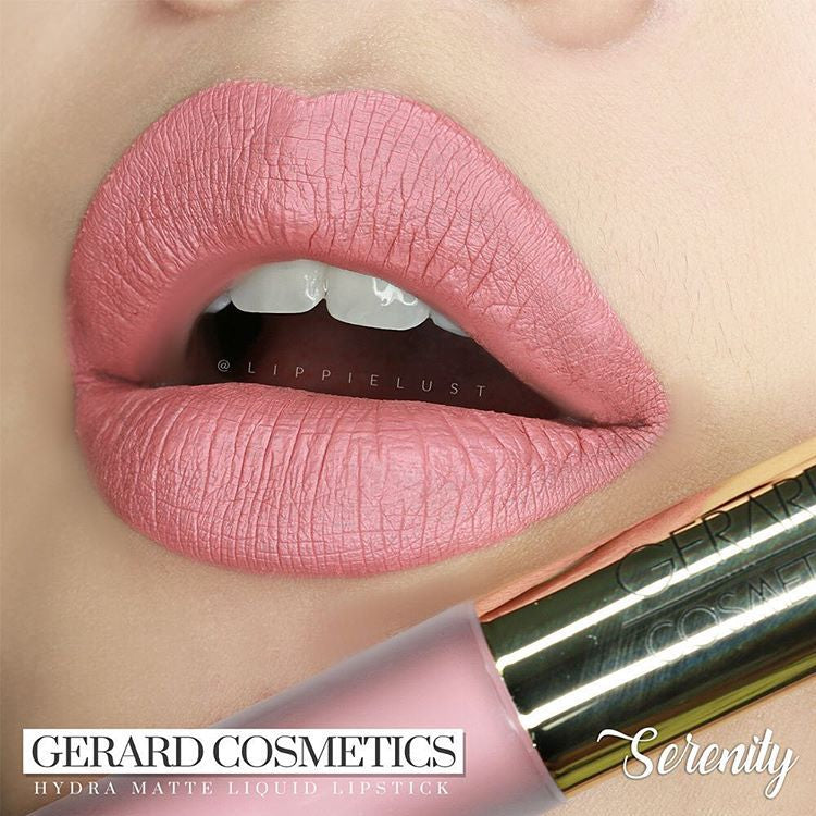 Gerard Cosmetics Hydra Matte Lipstick Serenity (MADE IN USA)