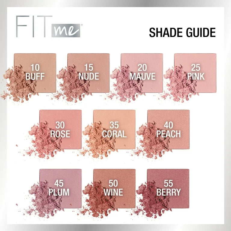 Maybelline Fit Me Blush Face Makeup 35 Coral