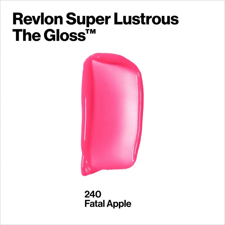 Revlon Super Lustrous Moisturizing High Shine Lip Gloss, 240 Fetal Apple