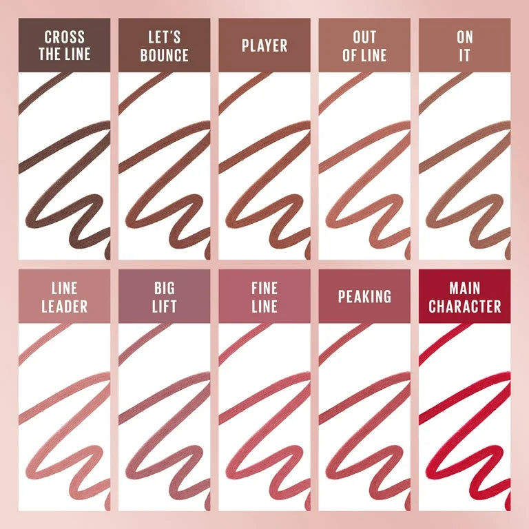 Maybelline Lifter Liner Lip Liner Makeup with Hyaluronic Acid 06 Line Leader