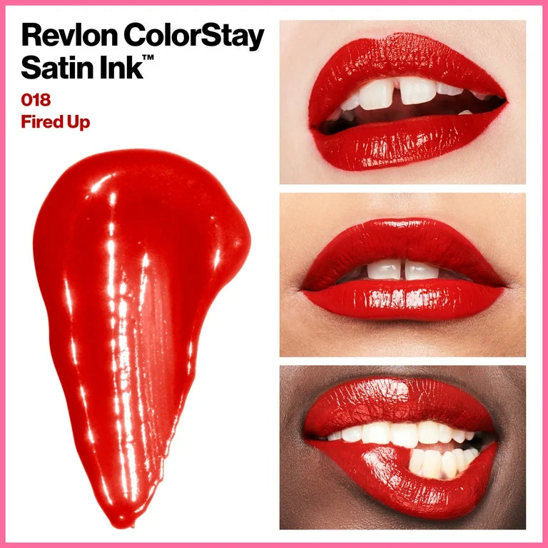 Revlon ColorStay Satin Ink Liquid Lipstick 018 Feed Up