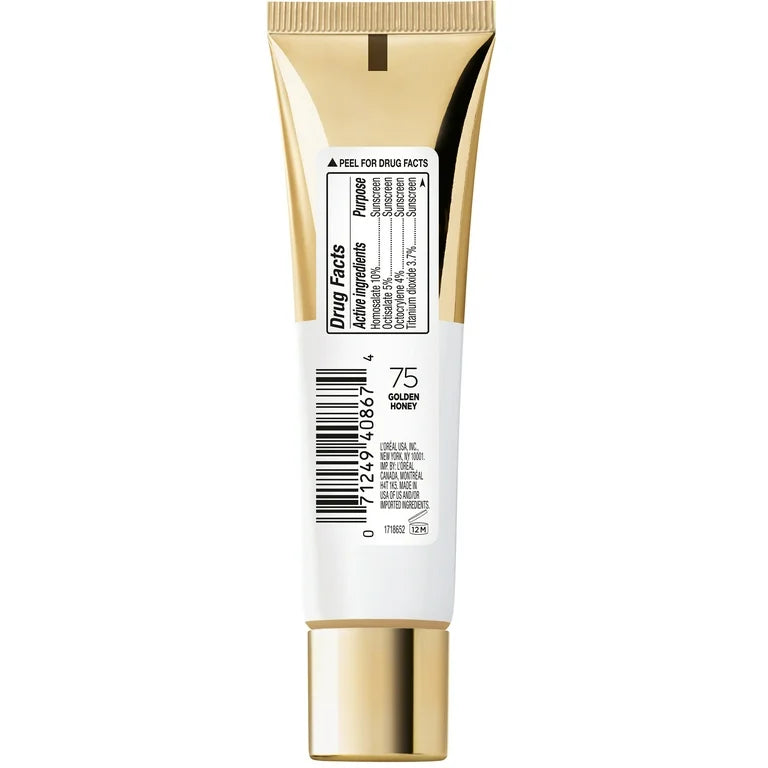 Loreal Paris Age Perfect Makeup Radiant Serum Foundation with SPF 50- Golden Honey 75