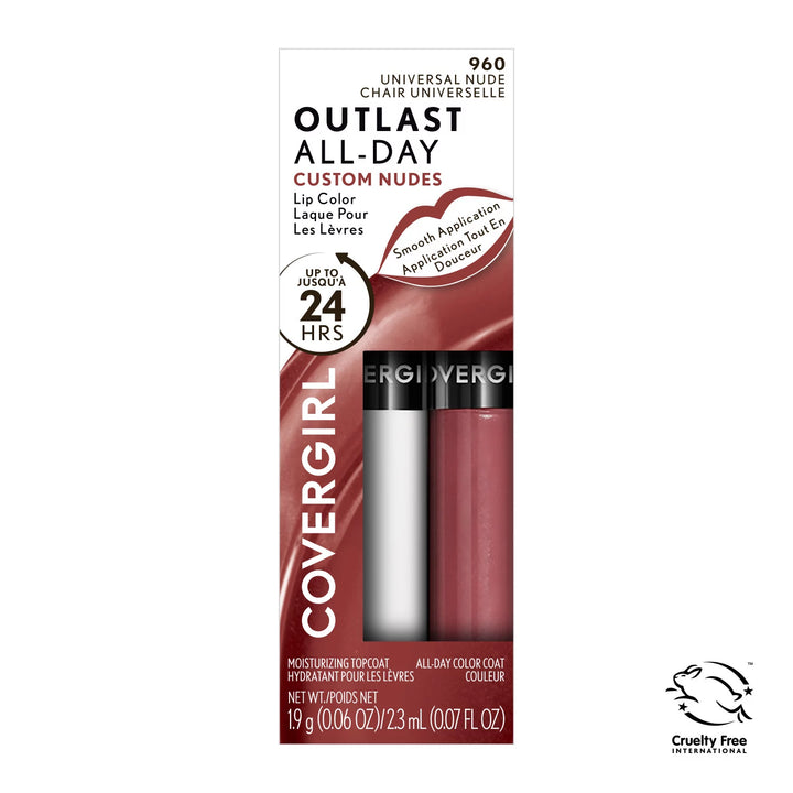 Cover Girl Outlast All-Day Lip Color with Topcoat