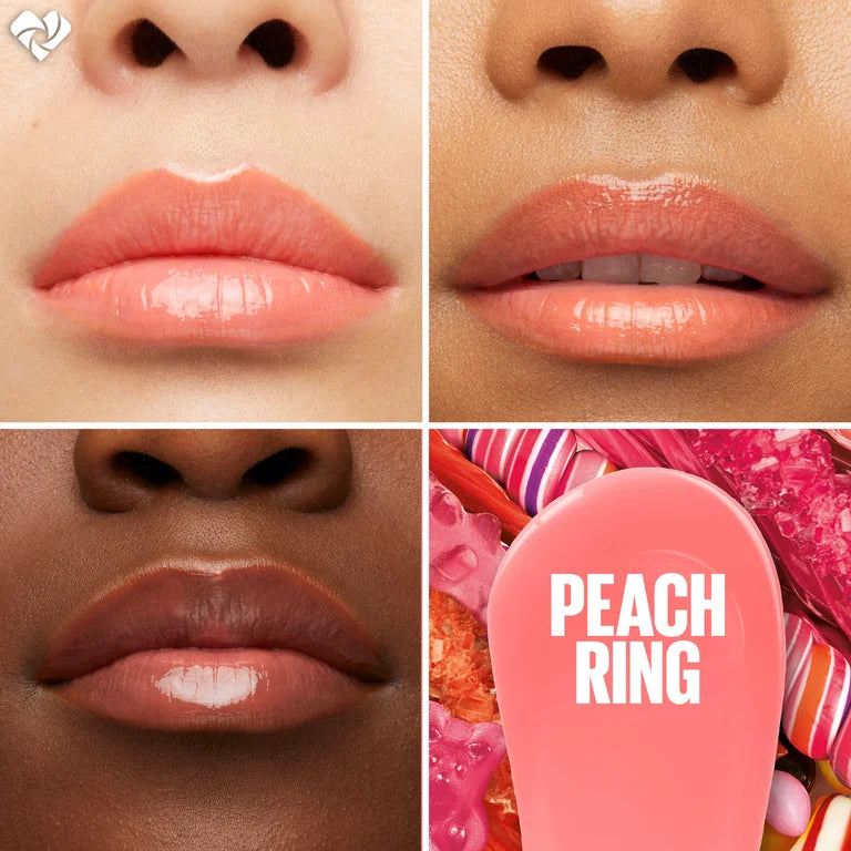 Maybelline Lifter Gloss Lip Gloss Makeup With Hyaluronic Acid Peach Ring