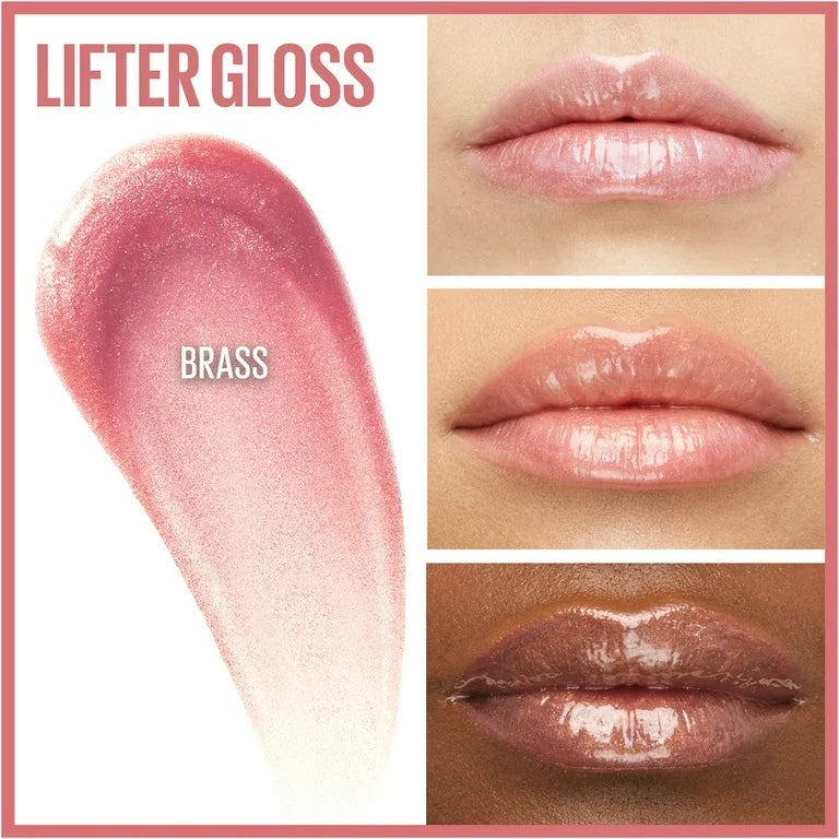 Maybelline Lifter Gloss Lip Gloss Makeup With Hyaluronic Acid Brass